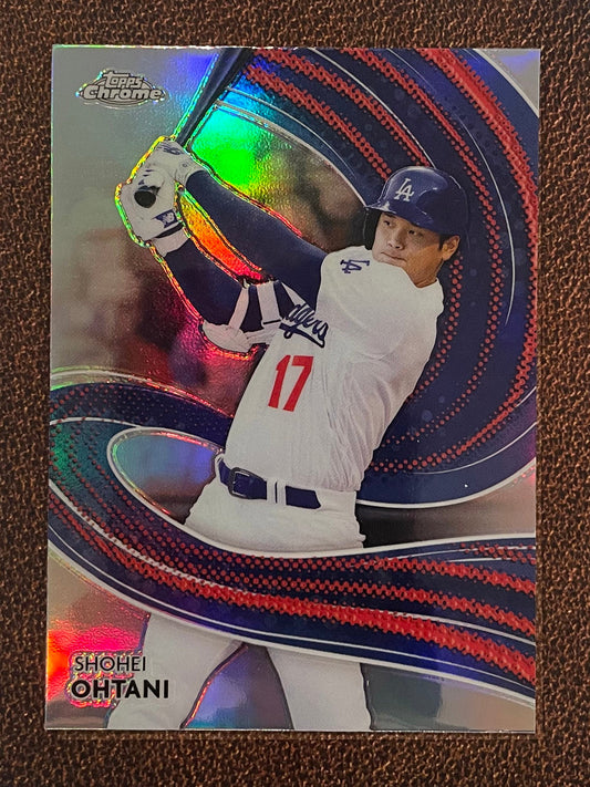 Shohei Ohtani - 2024 Topps Chrome - Strokes - Dodgers