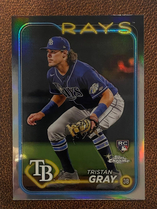 Tristan Gray - 2024 Topps Chrome - Refractor - Rays