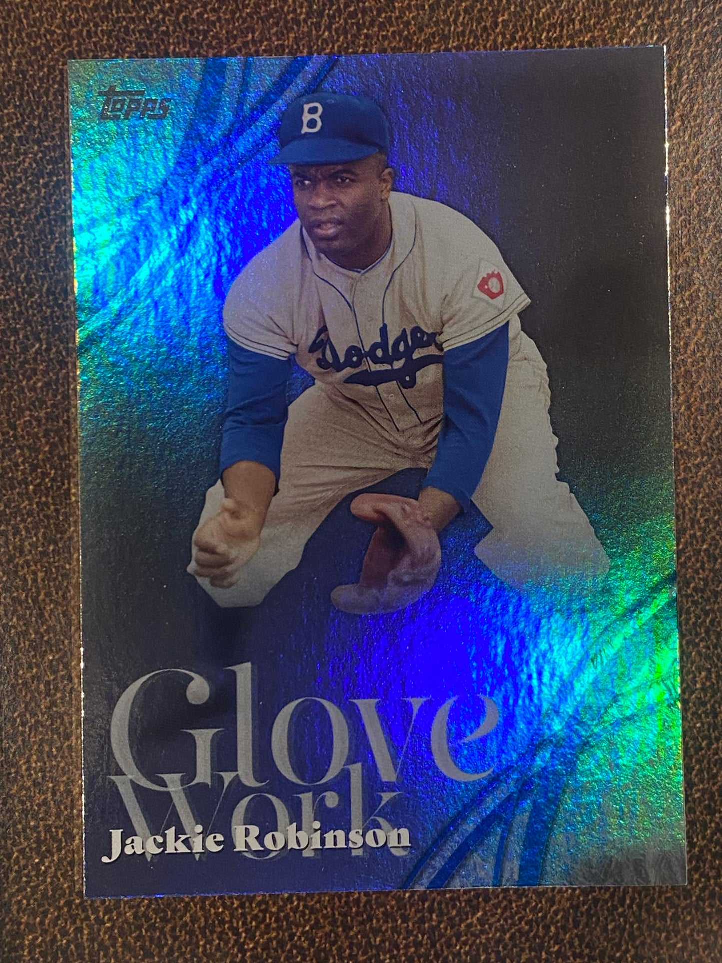 Jackie Robinson - 2026 Topps Series 2 - Glove Work - Dodgers