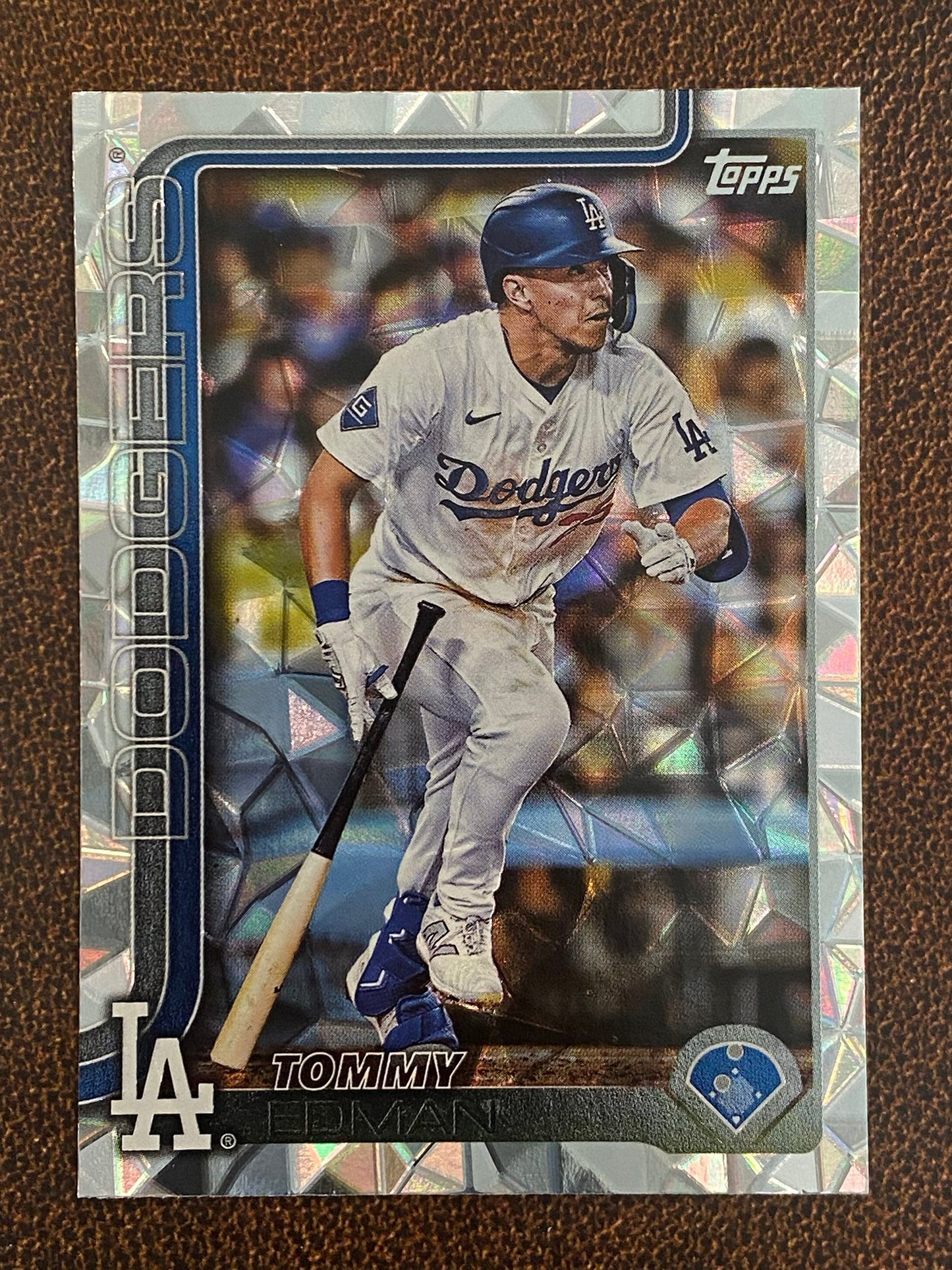 Tommy Edman - 2025 Topps Series 1 - Diamante - Dodgers