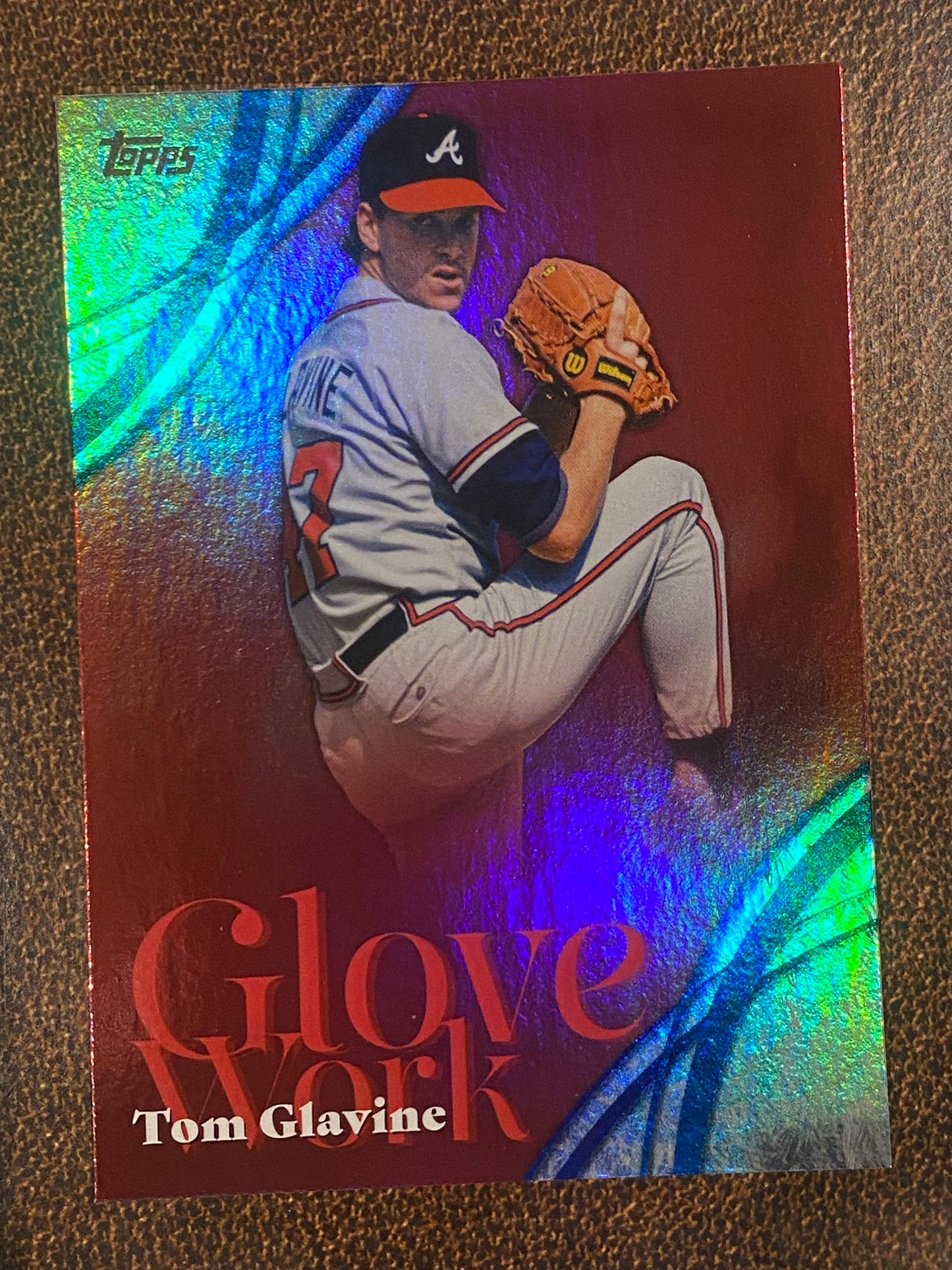 Tom Glavine - 2026 Topps Series 2 - Glove Work - Braves