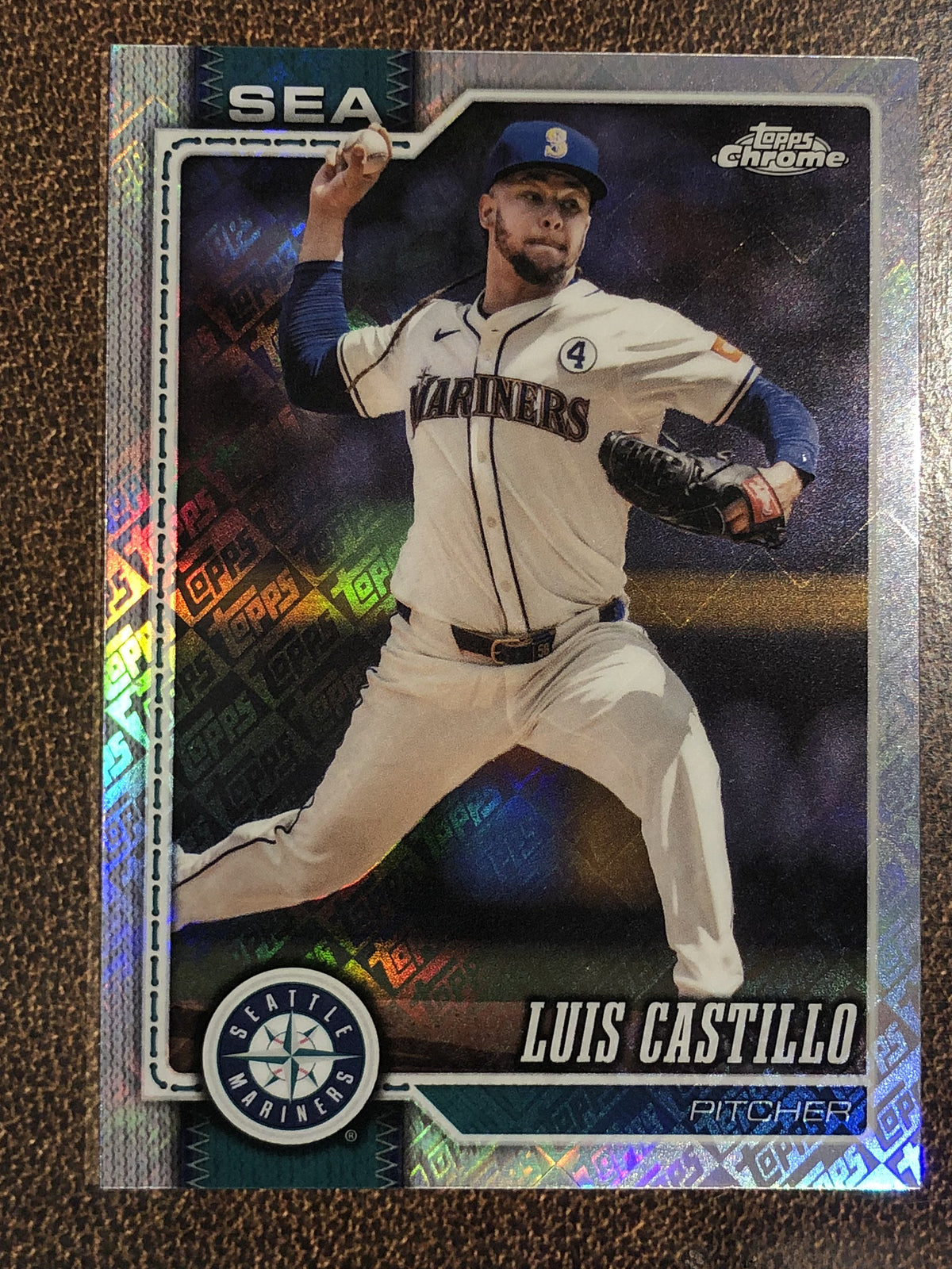 Luis Castillo - 2026 Topps Chrome - Fanatics Topps Foil - Mariners