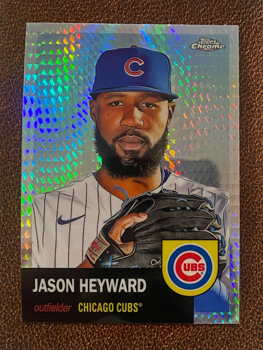 Jason Heyward - 2022 Topps Chrome Platinum Anniversary - Prism Refractor - Cubs