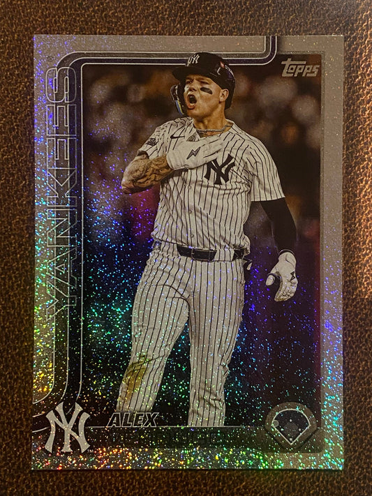 Alex Verdugo - 2025 Topps Series 2 - Sandglitter - Yankees