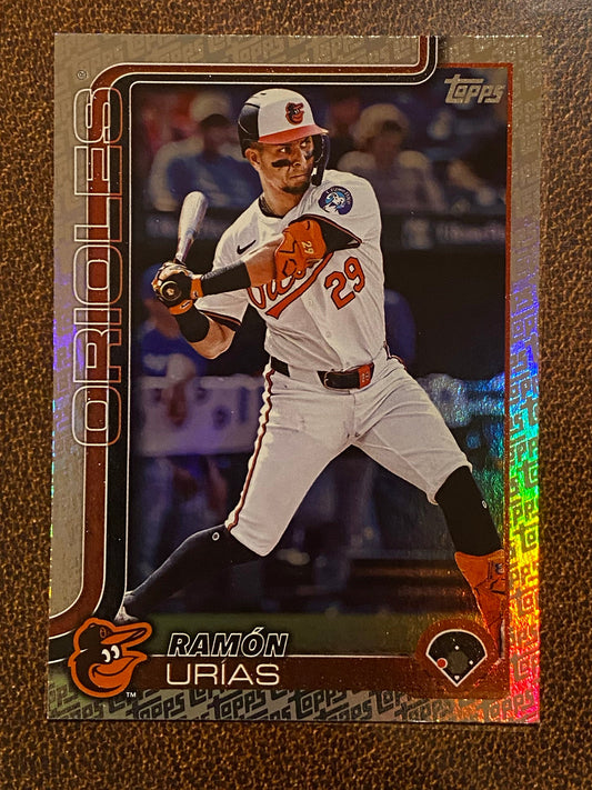 Ramon Urias - 2025 Topps Series 2 - Fanatics Exclusive Topps Foil Border - Orioles