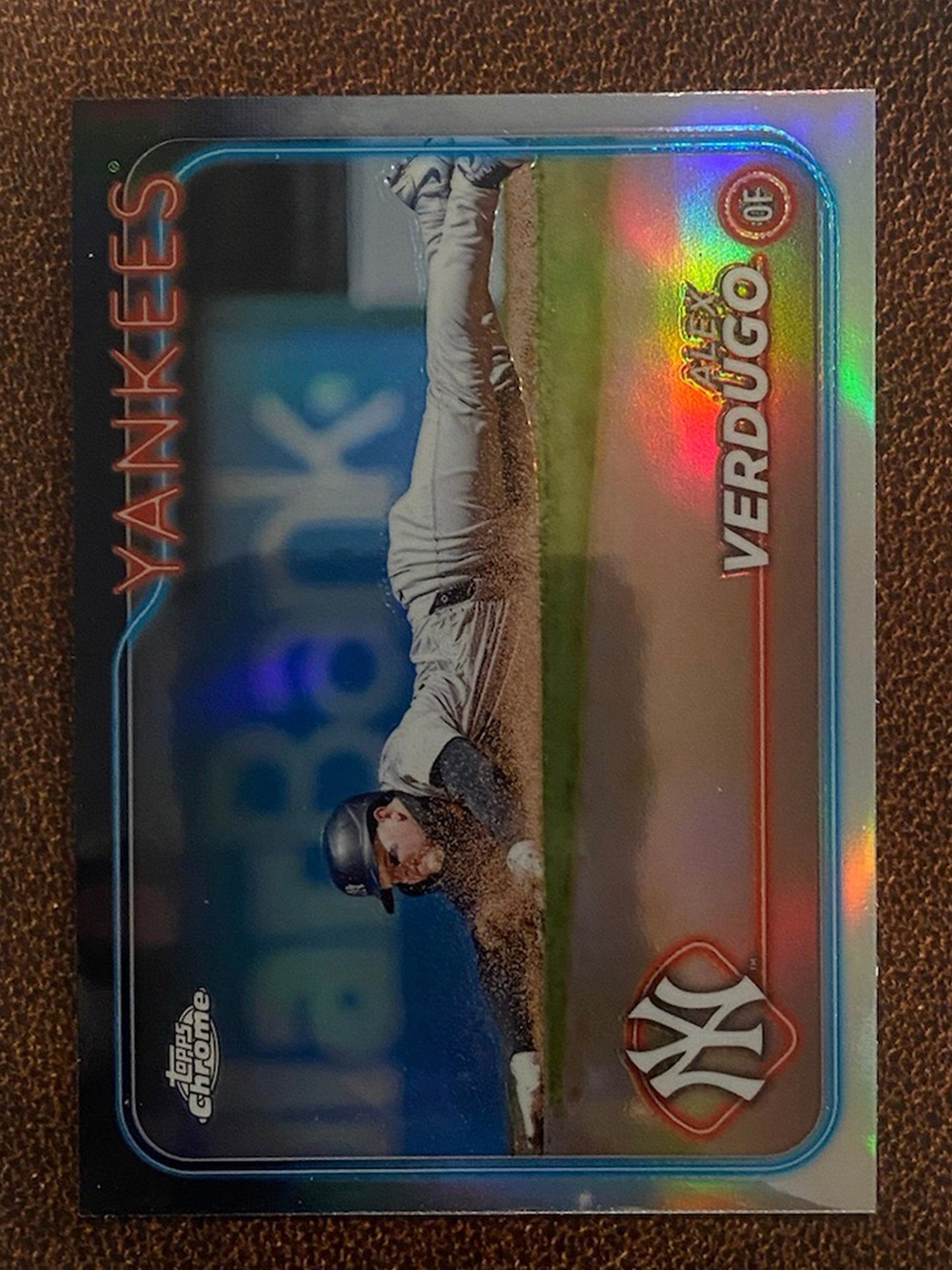 Alex Verdugo - 2024 Topps Chrome - Refractor - Yankees