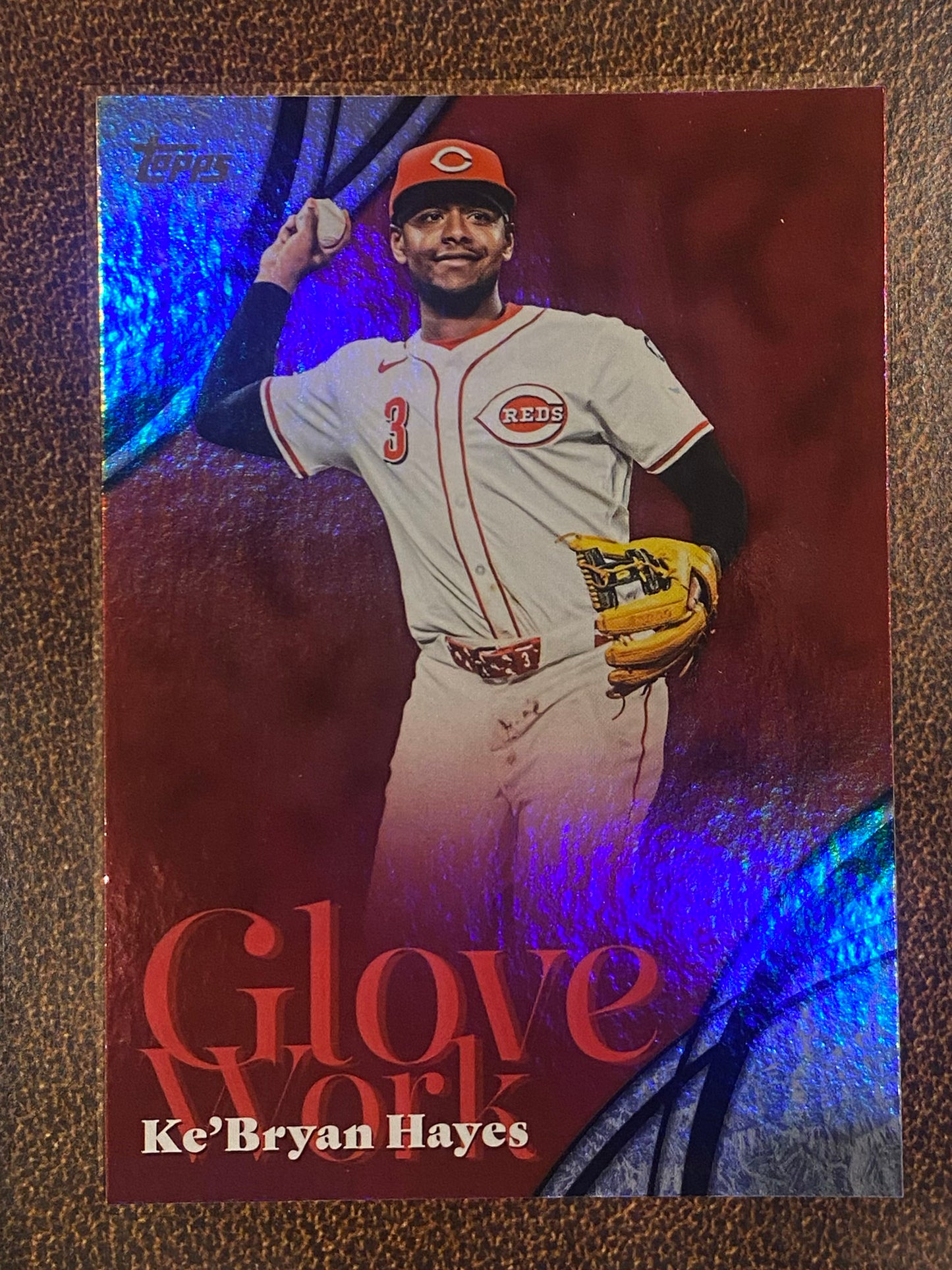 Ke'Bryan Hayes - 2026 Topps Series 2 - Glove Work - Reds