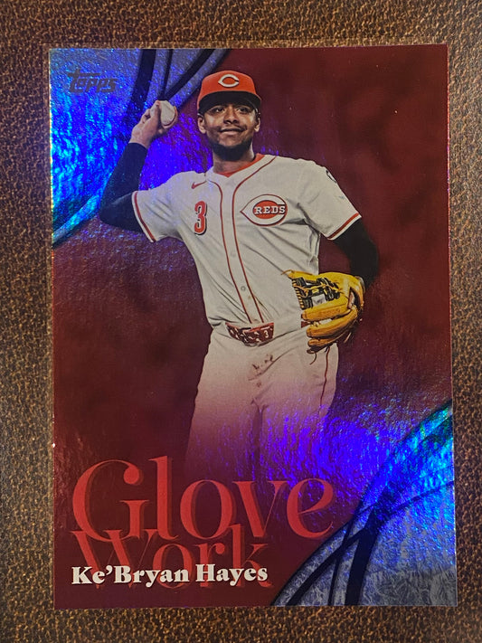 Ke'Bryan Hayes - 2026 Topps Series 2 - Glove Work - Reds