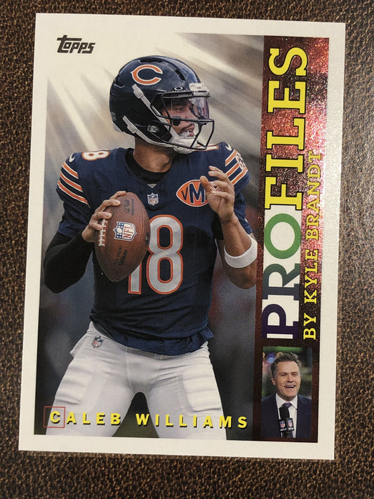 Caleb Williams - 2026 Topps Flagship - Profiles Insert - Bears