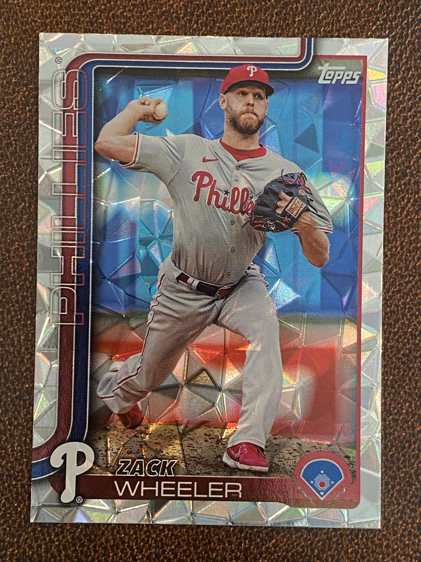 Zack Wheeler - 2025 Topps Series 1 - Diamante - Phillies