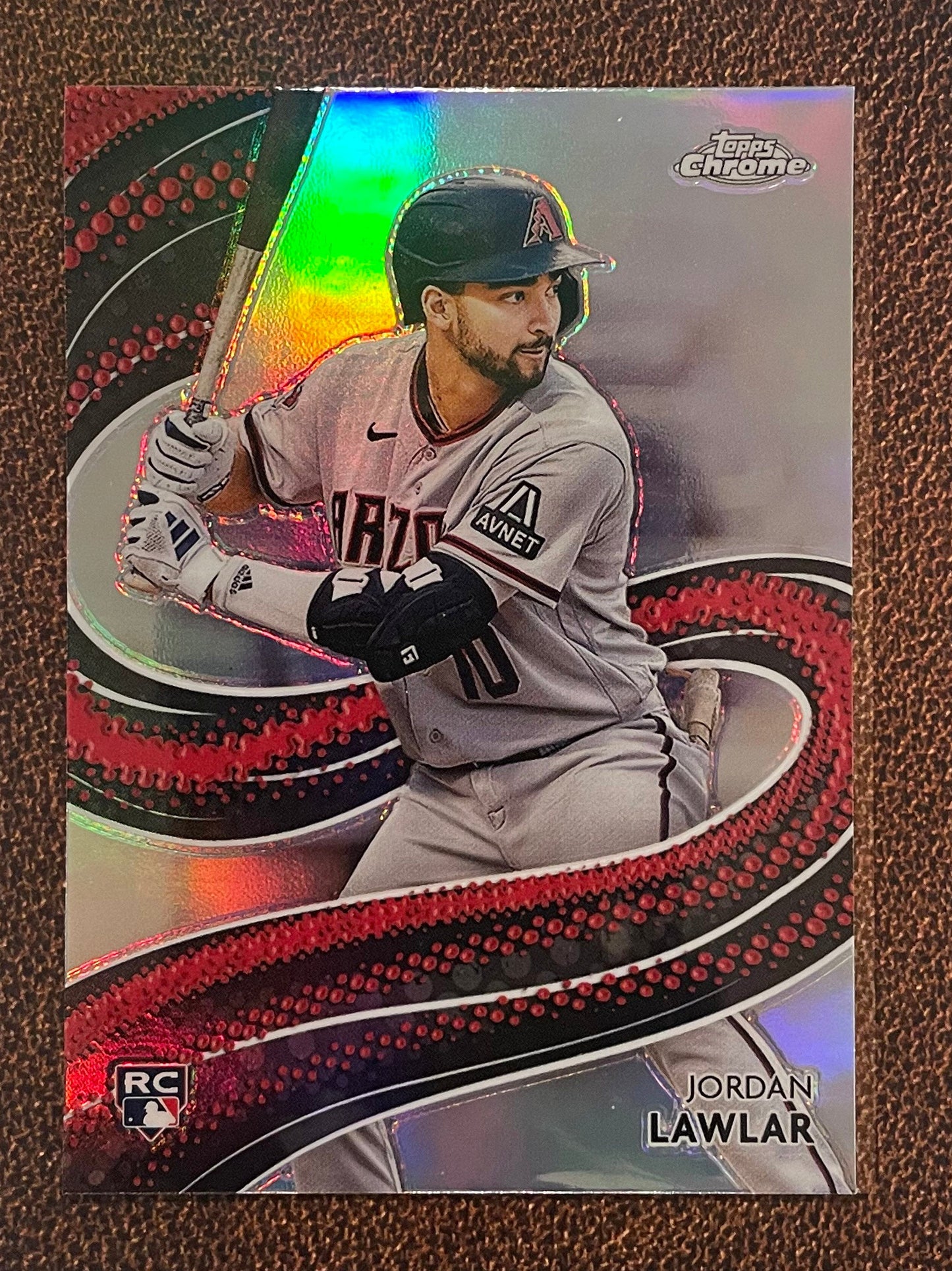 Jordan Lawlar - 2024 Topps Chrome - Strokes - Diamondbacks