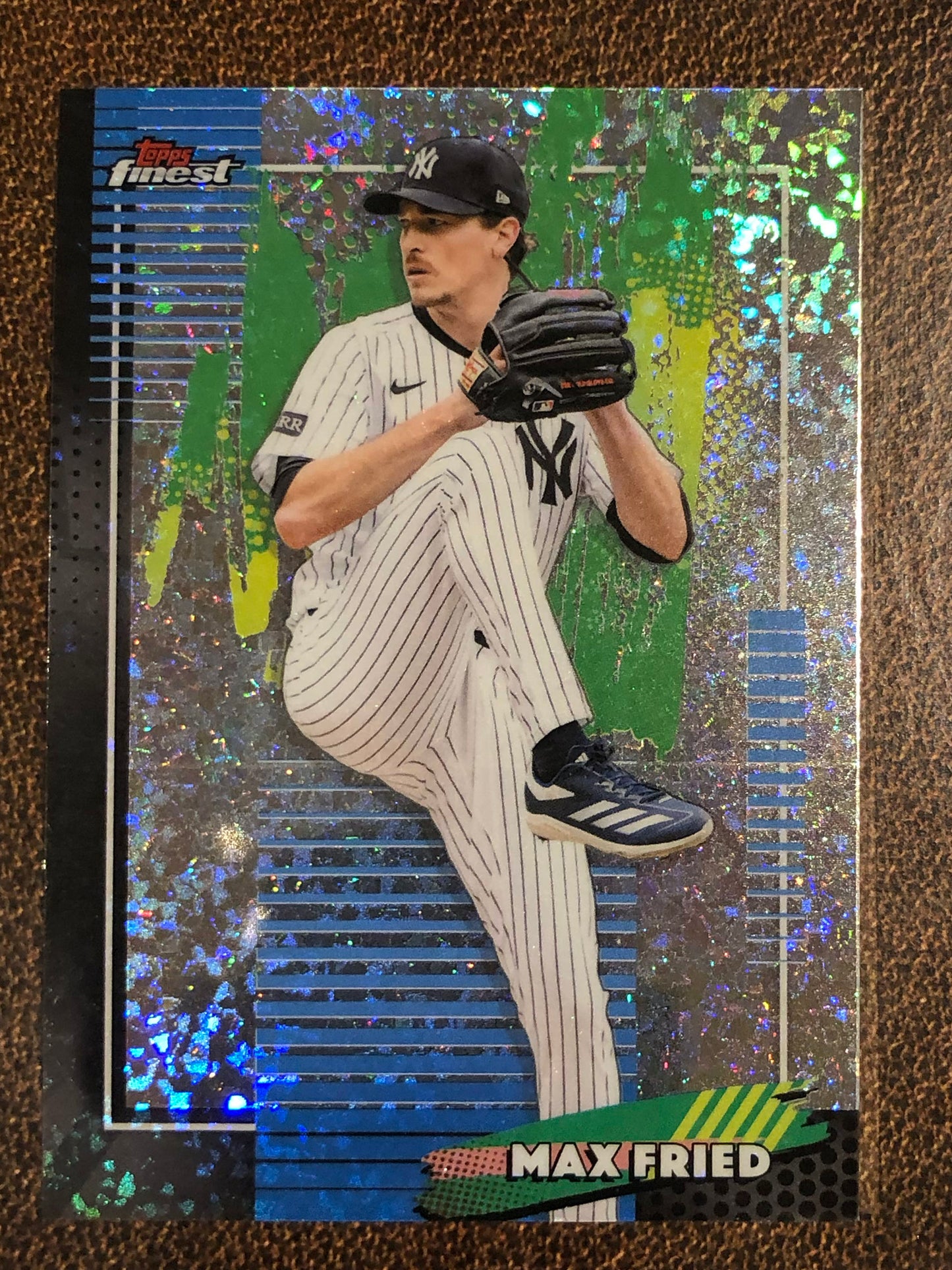 Max Fried - 2026 Topps Finest - Common Mini Diamond - Yankees