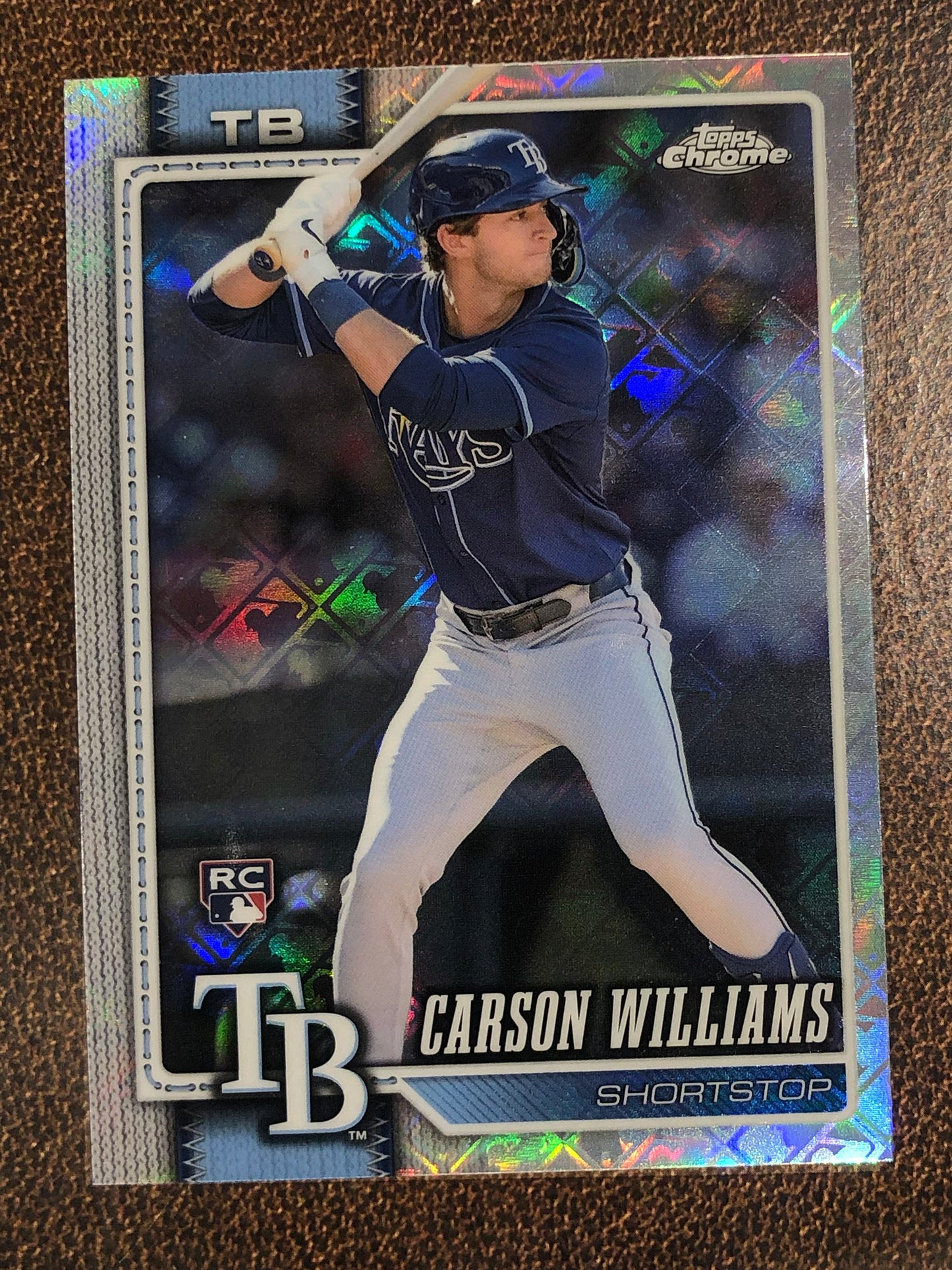Carson Williams - 2026 Topps Chrome Logofractor - Base Logofractor - Rays