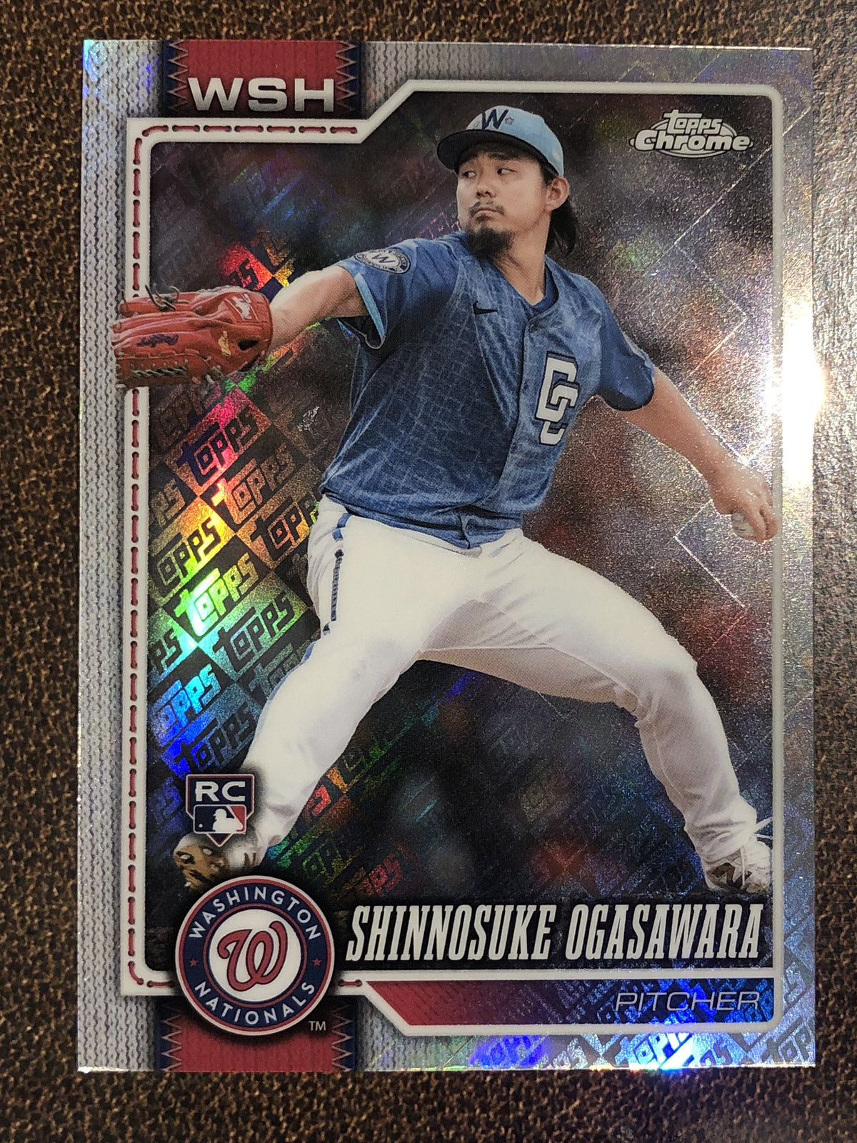Shinnosuke Ogasawara - 2026 Topps Chrome - Fanatics Topps Foil - Nationals
