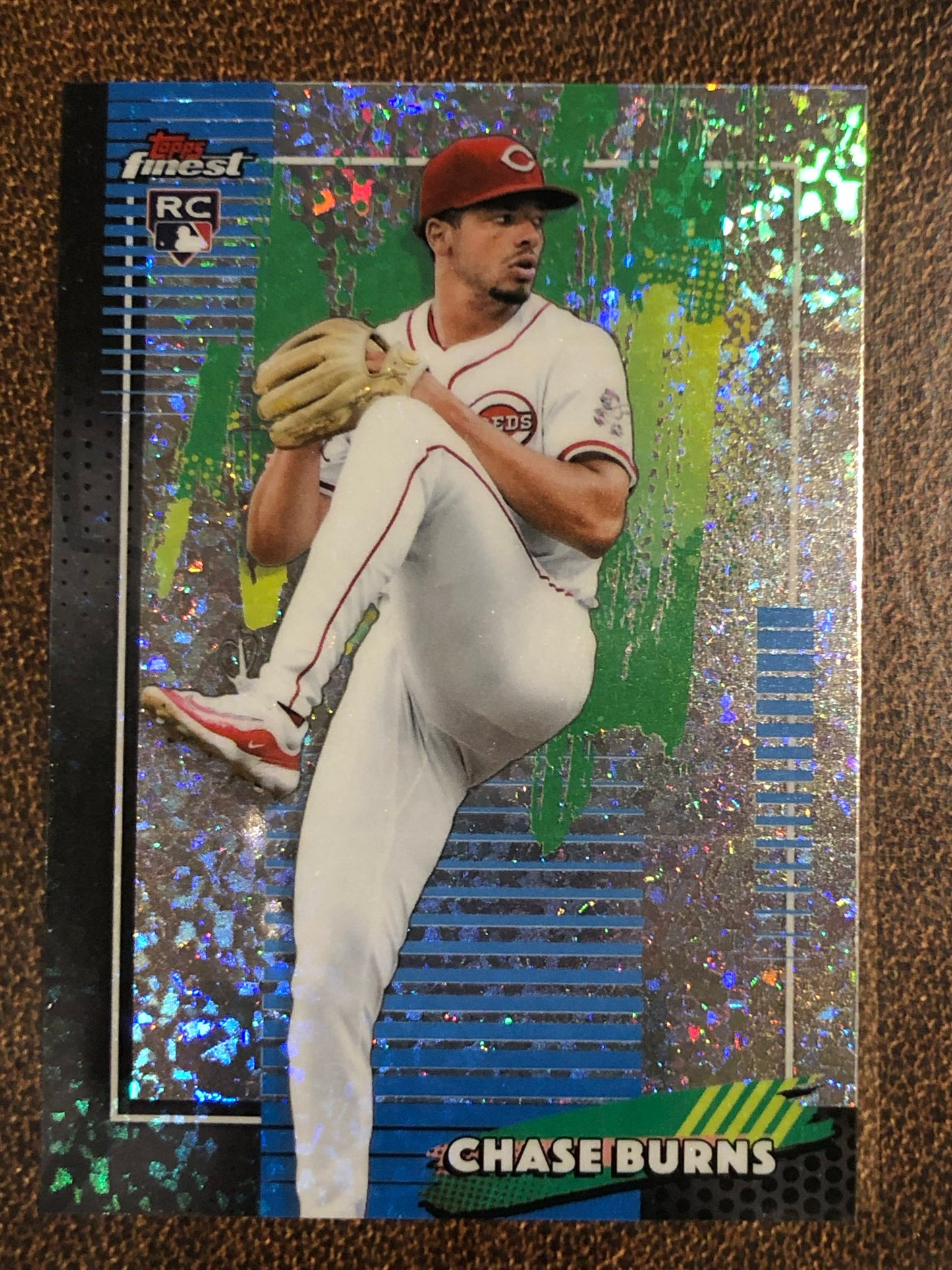 Chase Burns - 2026 Topps Finest - Common Mini Diamond - Reds