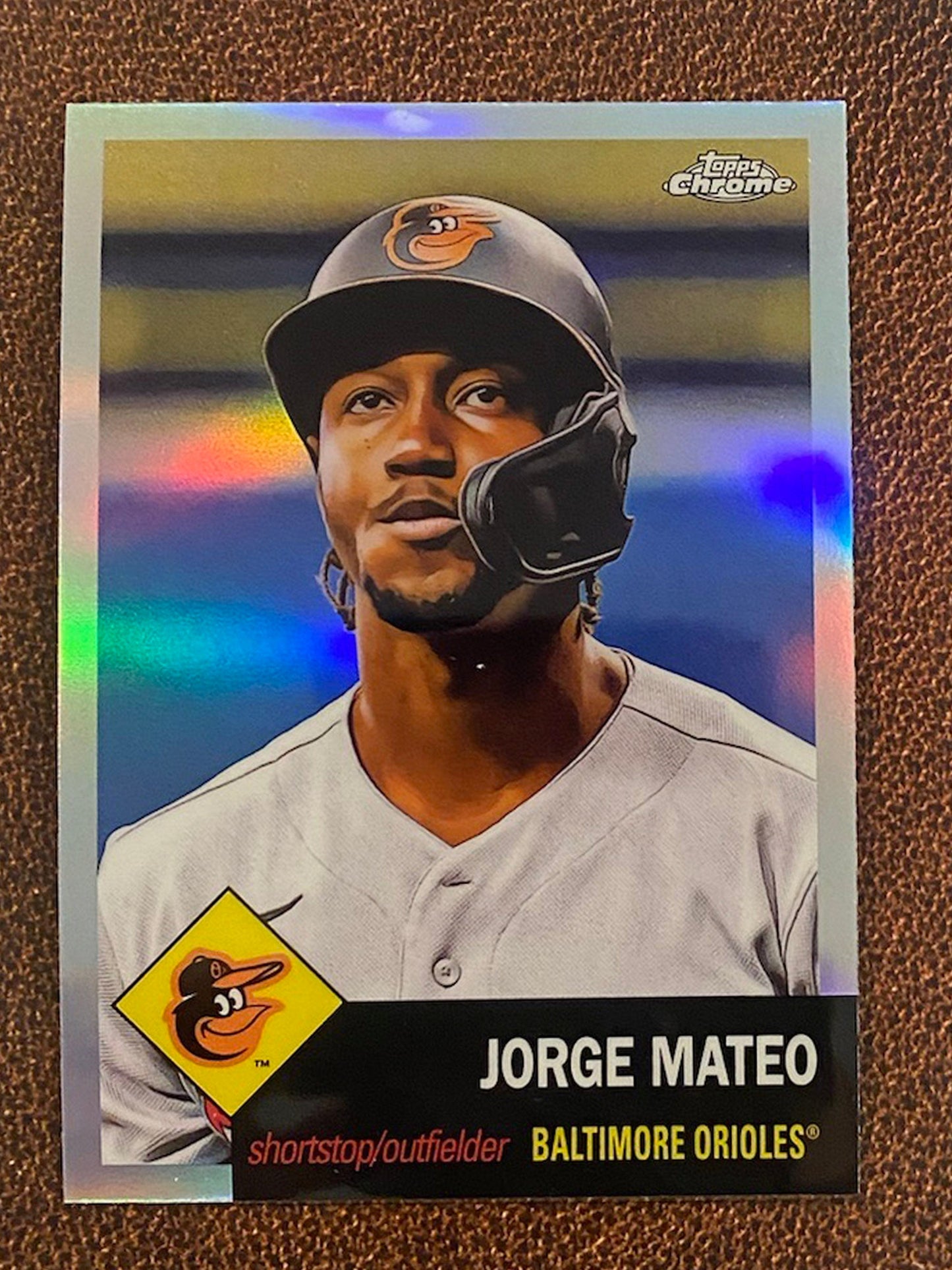 Jorge Mateo - 2022 Topps Chrome Platinum Anniversary - Refractor - Orioles