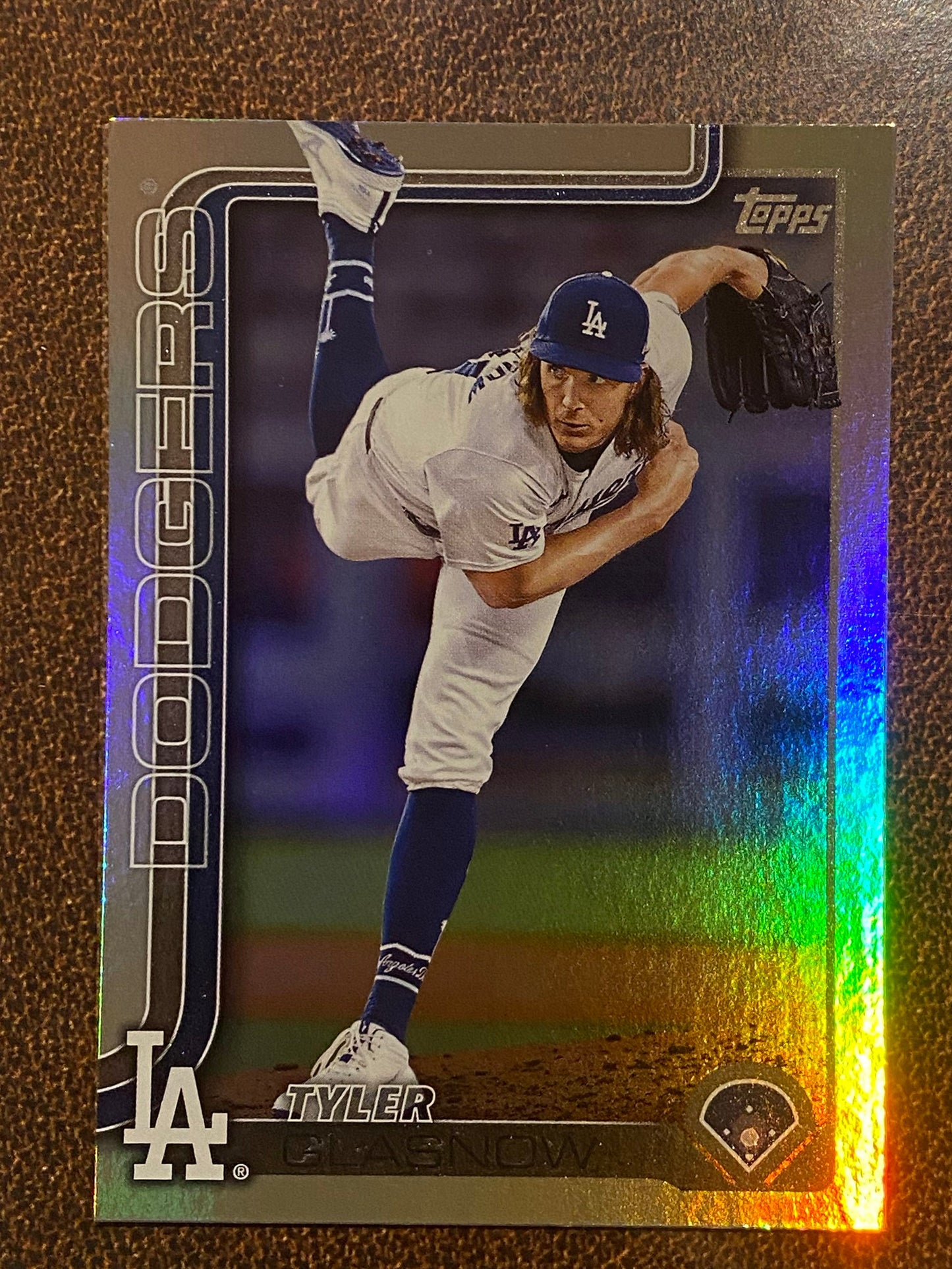 Tyler Glasnow - 2025 Topps Series 1 - Rainbow Foil - Dodgers
