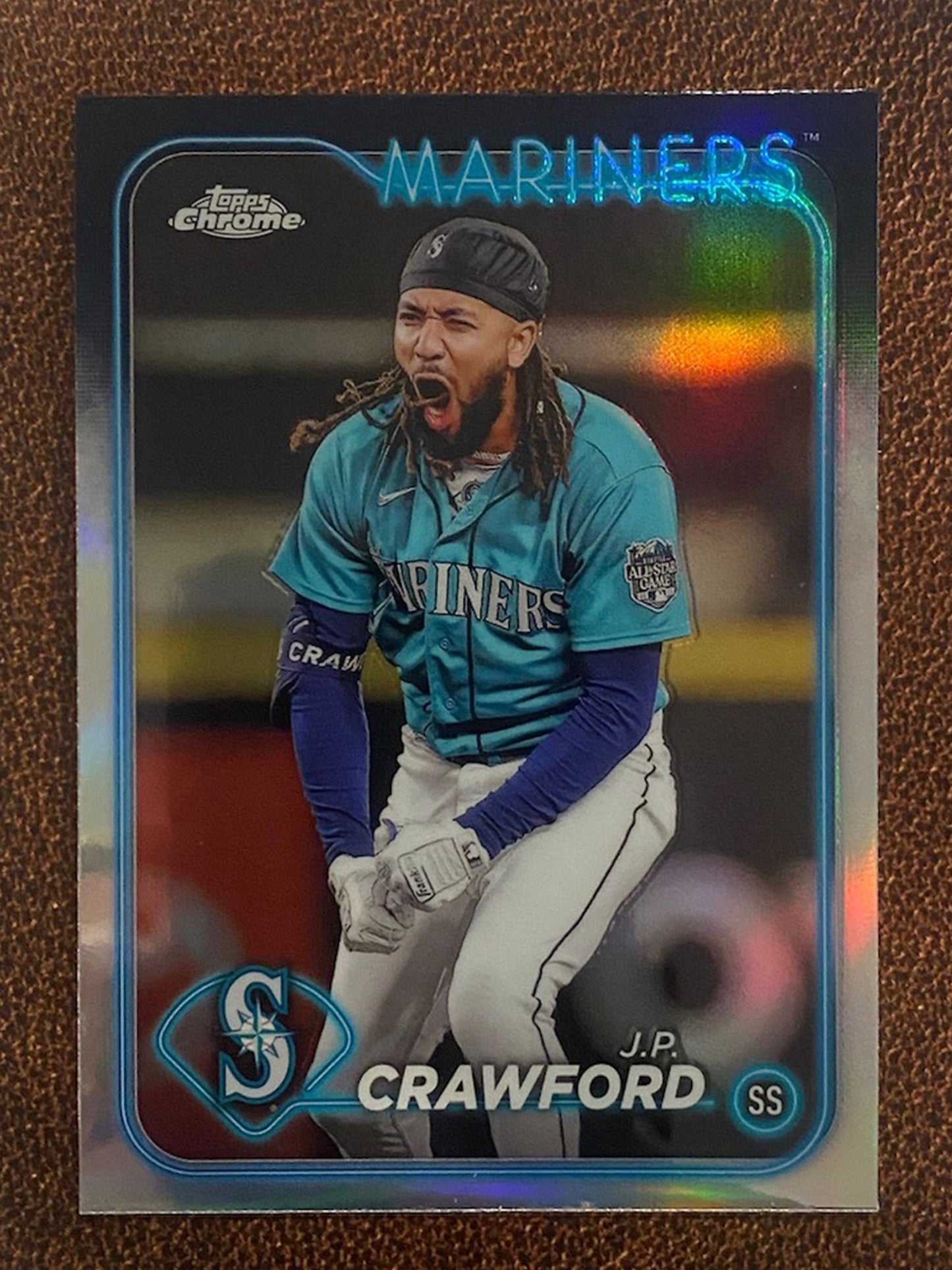 J.P. Crawford - 2024 Topps Chrome - Refractor - Mariners