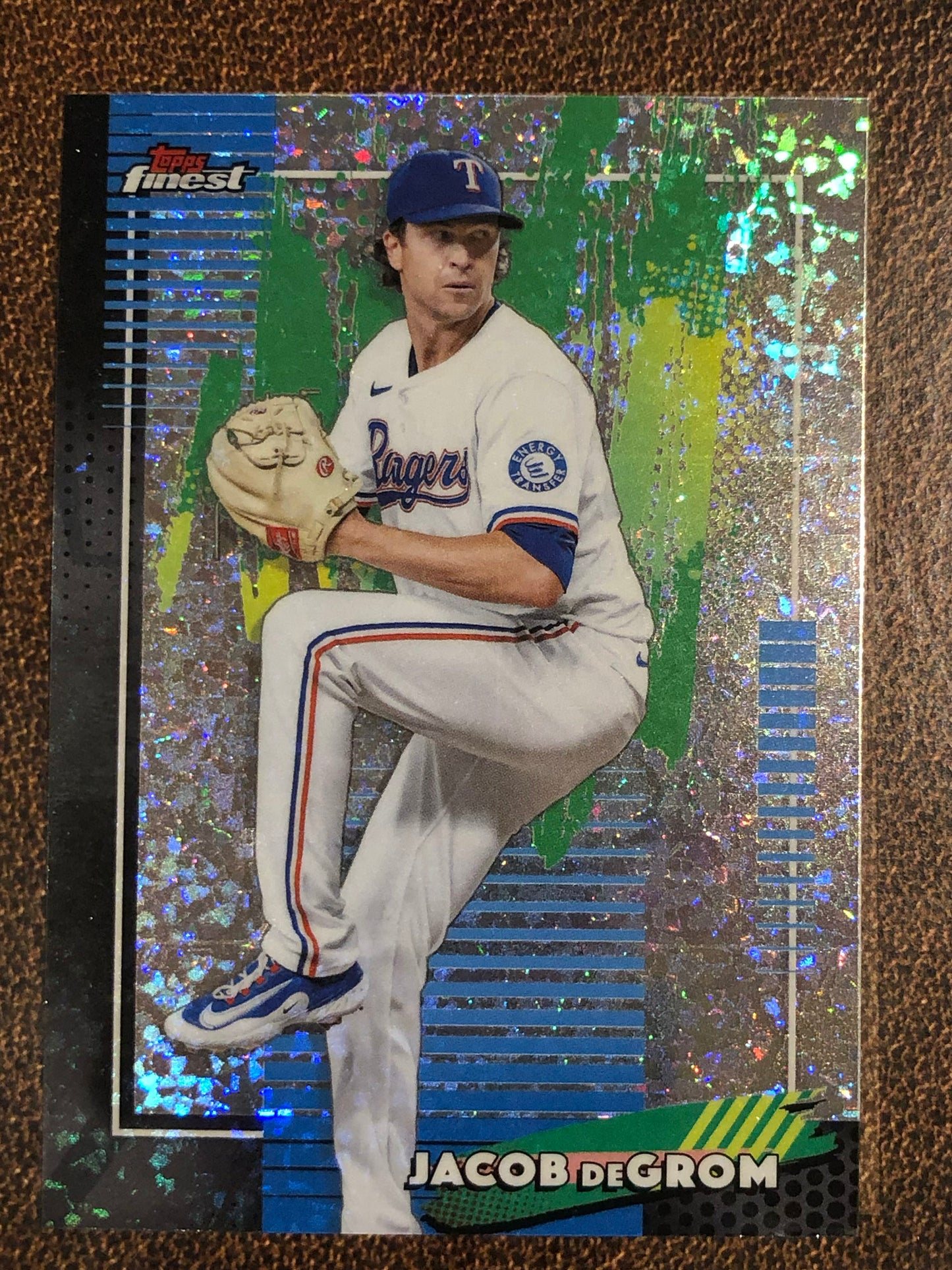 Jacob deGrom - 2026 Topps Finest - Common Mini Diamond - Rangers