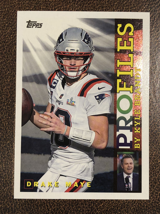 Drake Maye - 2026 Topps Flagship - Profiles Insert - Patriots