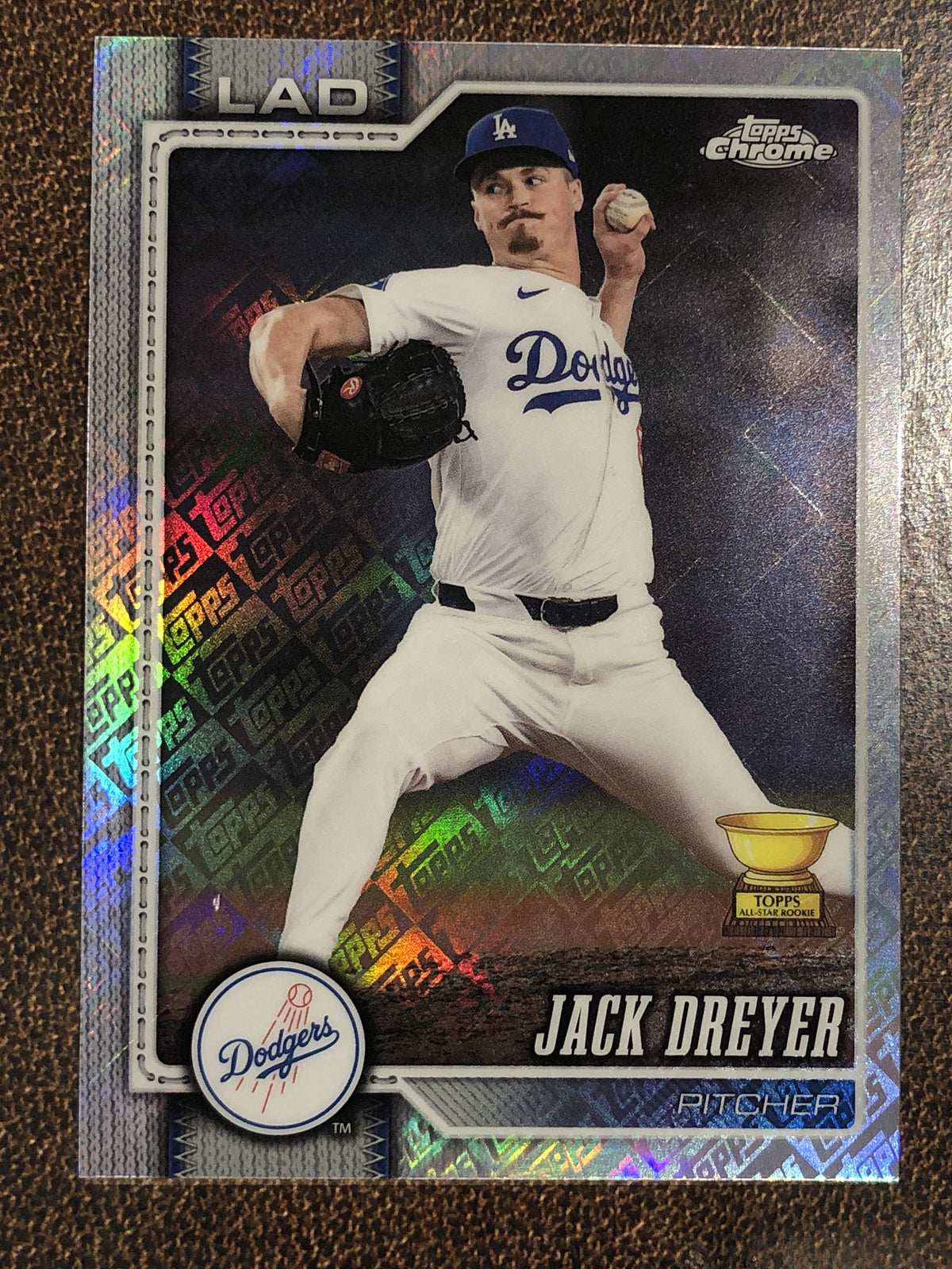 Jack Dreyer - 2026 Topps Chrome - Fanatics Topps Foil - Dodgers