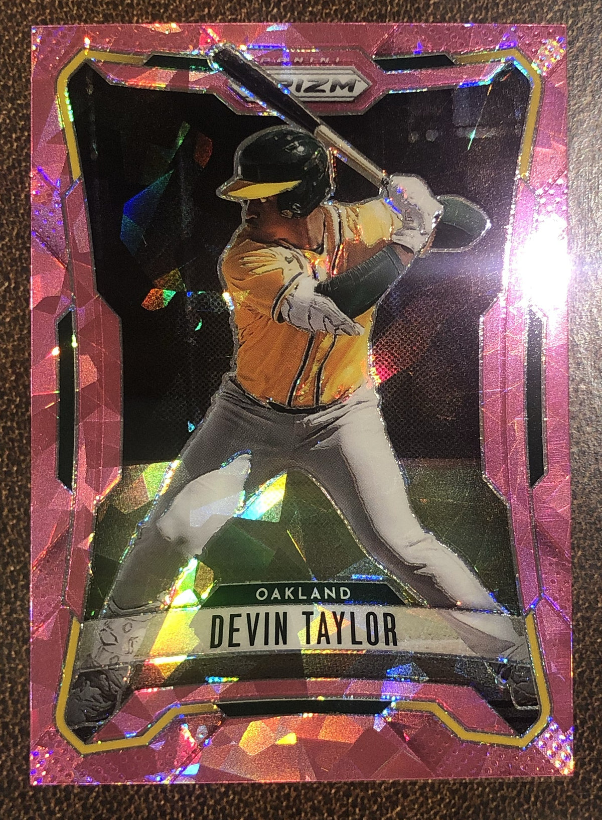 Devin Taylor - 2026 Panini Prizm - Pink Ice - Athletics