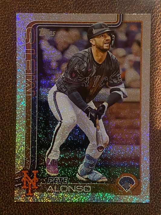 Pete Alonso - 2025 Topps Series 2 - Sandglitter - Mets