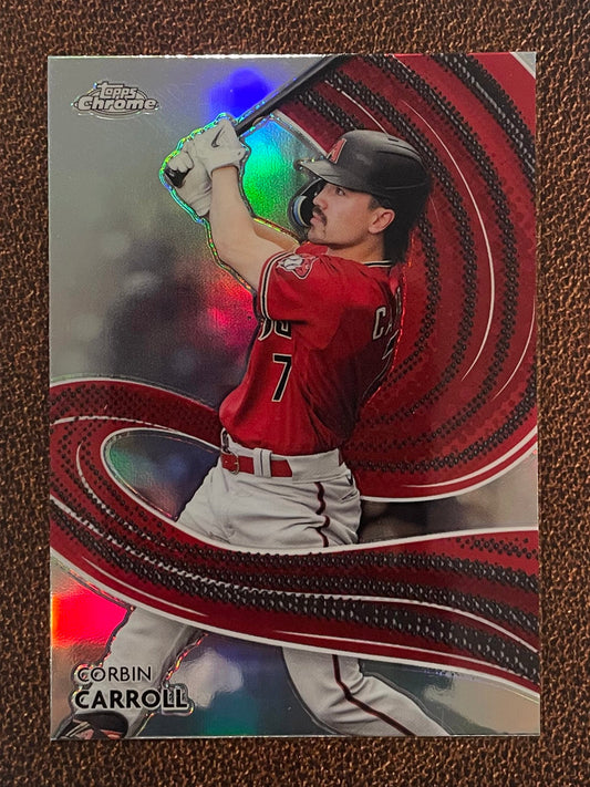 Corbin Carroll - 2024 Topps Chrome - Strokes - Diamondbacks