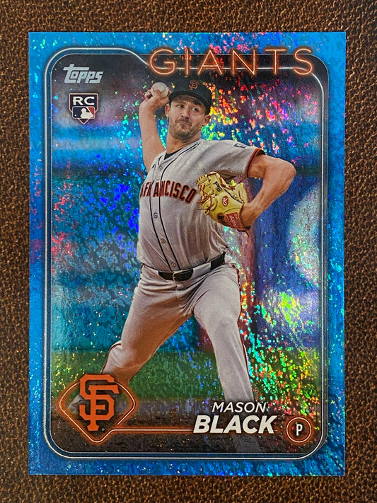 Mason Black - 2024 Topps Update - Blue Foil /999 - Giants