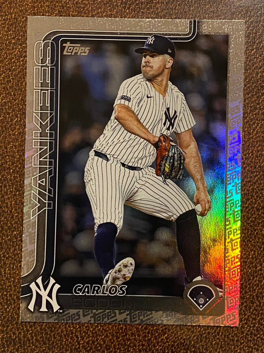 Carlos Rodon - 2025 Topps Series 2 - Fanatics Exclusive Topps Foil Border - Yankees