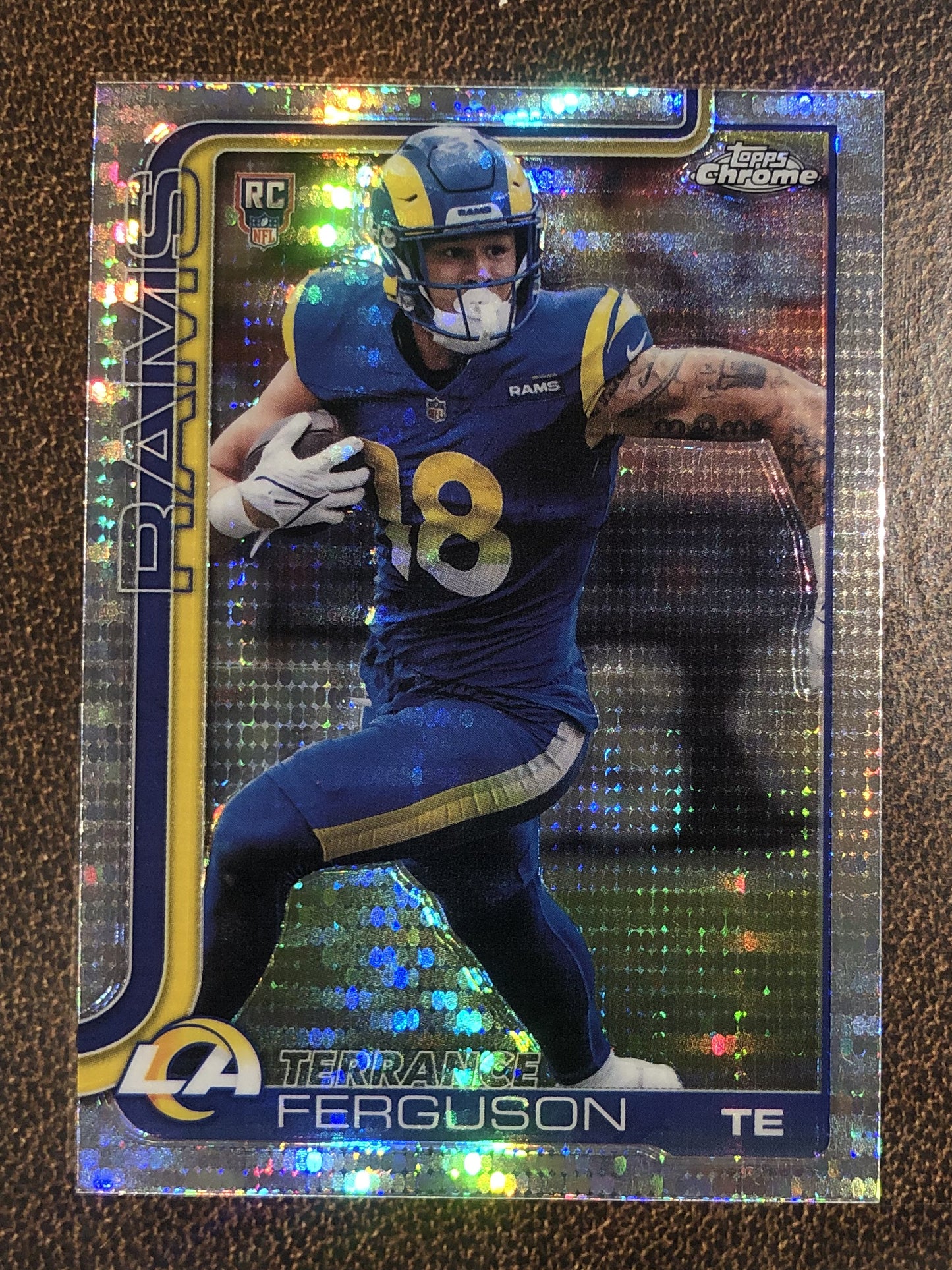 Terrance Ferguson - 2025 Topps Chrome - Prizm Refractor - Rams
