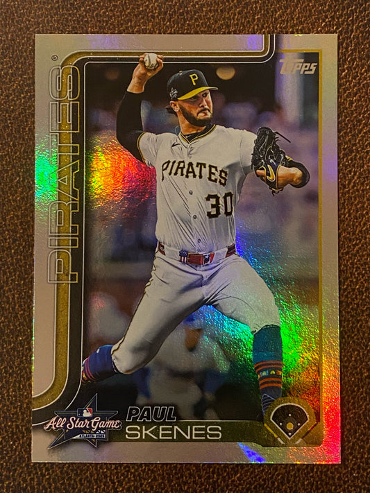 Paul Skenes - 2025 Topps Update - All Star Game Insert - Pirates