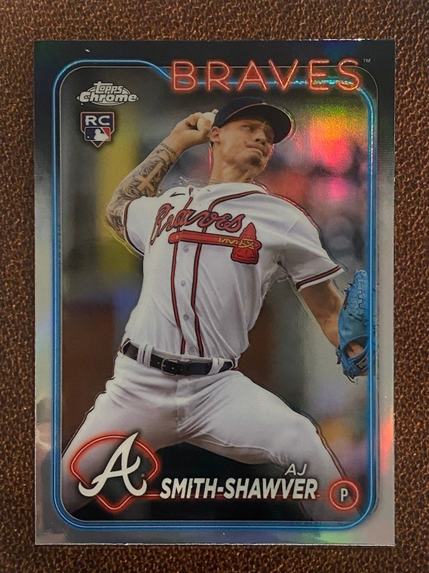 AJ Smith Shawver - 2024 Topps Chrome - Refractor - Braves