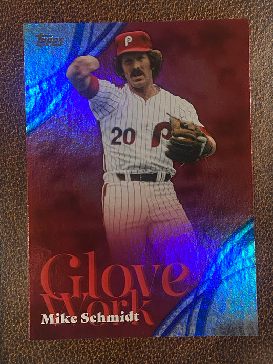 Mike Schmidt - 2026 Topps Series 2 - Glove Work - Phillies
