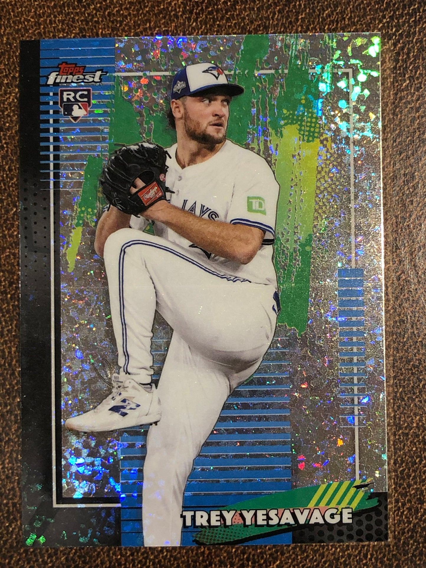 Trey Yesavage - 2026 Topps Finest - Common Mini Diamond - Blue Jays