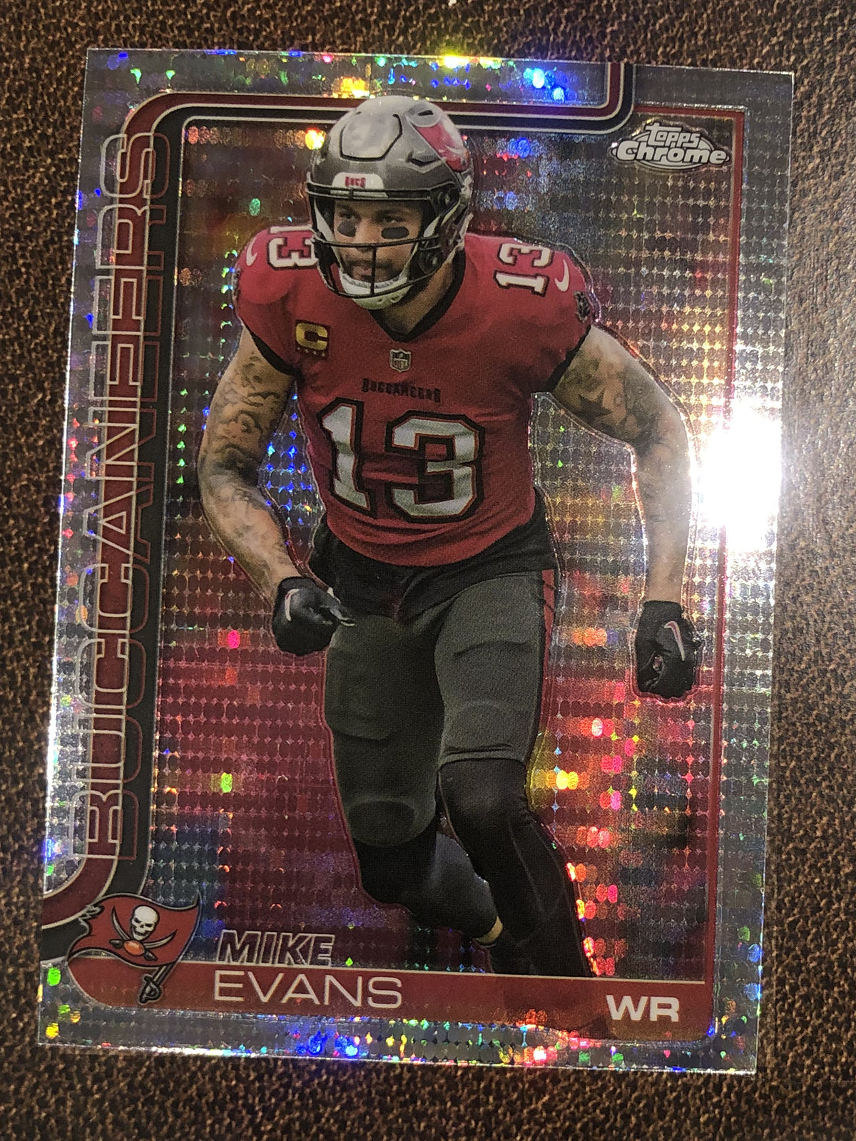 Mike Evans - 2025 Topps Chrome - Prizm Refractor - Buccaneers
