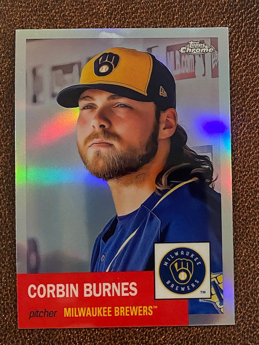 Corbin Burnes - 2022 Topps Chrome Platinum Anniversary - Refractor - Brewers