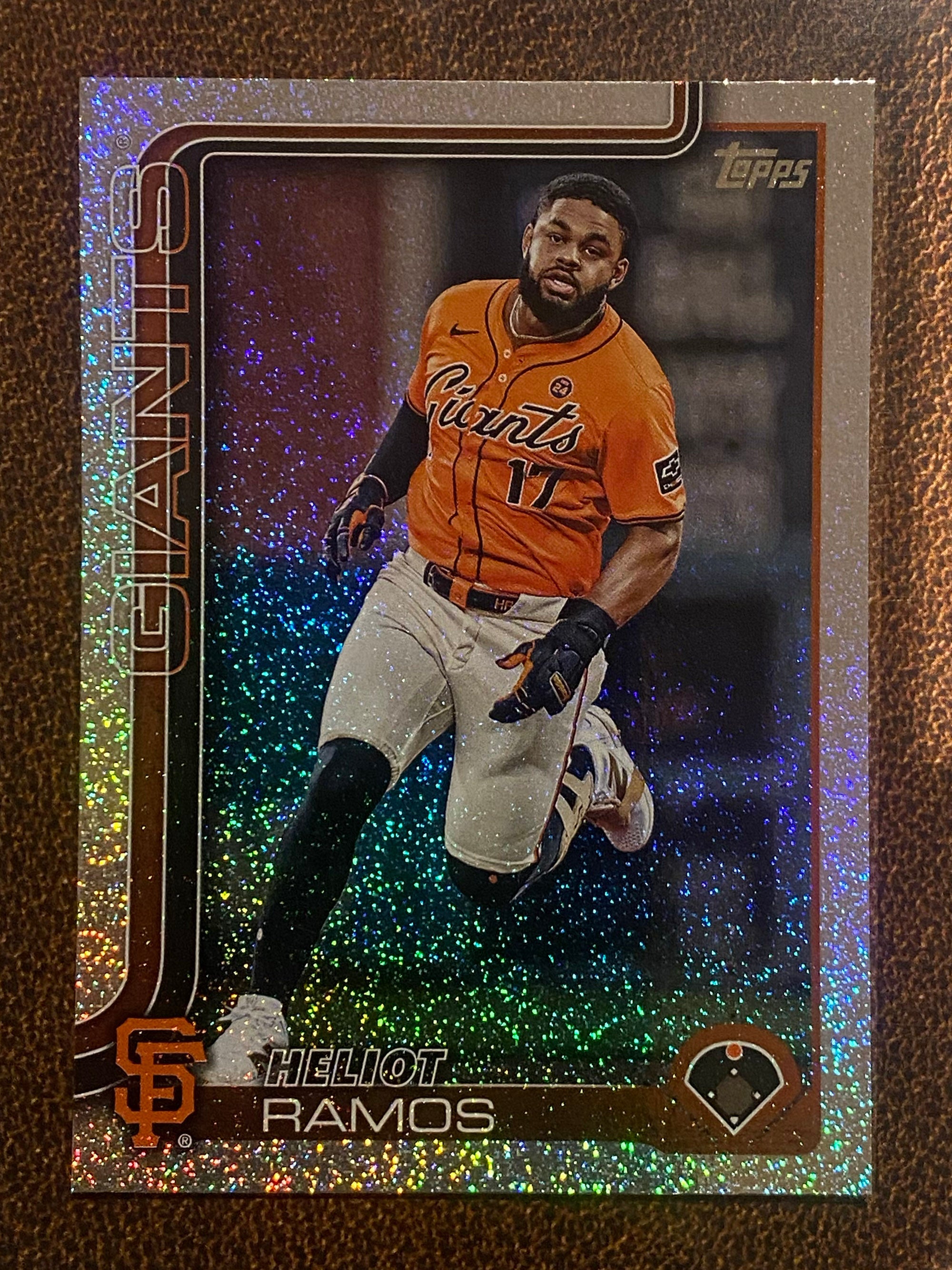 Heliot Ramos - 2025 Topps Series 2 - Sandglitter - Giants