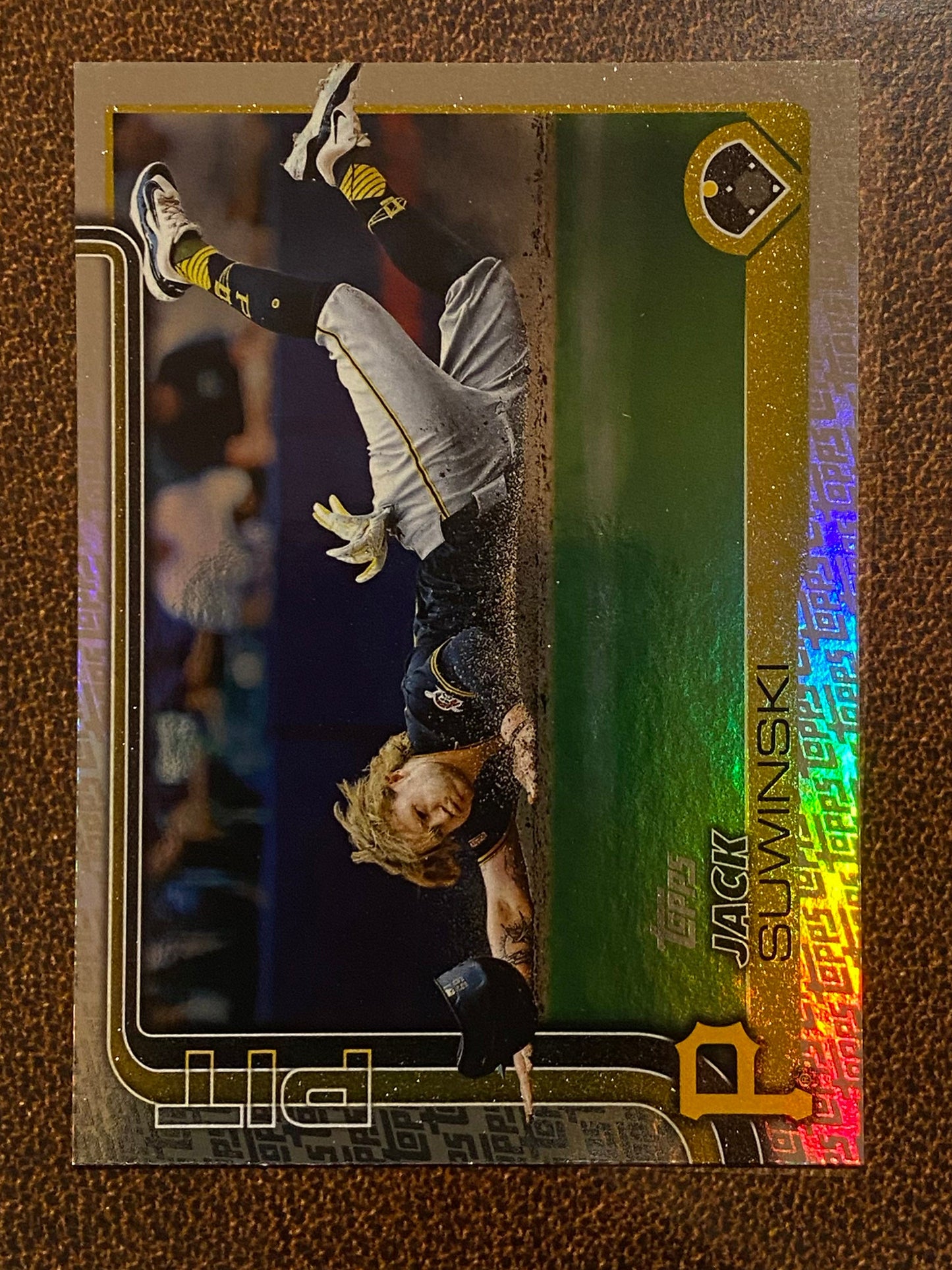 Jack Suwinski - 2025 Topps Series 2 - Fanatics Exclusive Topps Foil Border - Pirates