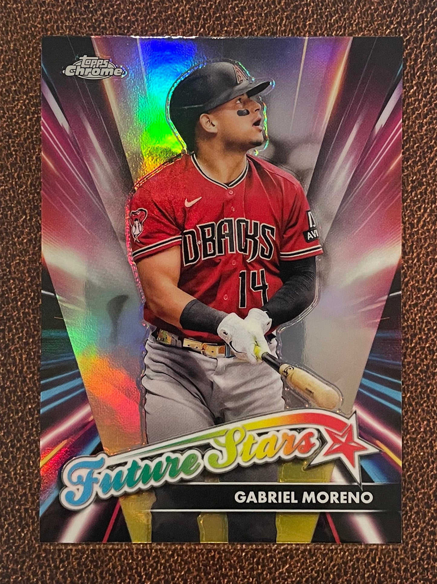 Gabriel Moreno - 2024 Topps Chrome - Future Stars Insert - Diamondbacks