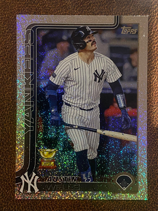 Austin Wells - 2025 Topps Series 2 - Sandglitter - Yankees