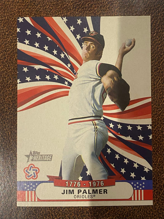 Jim Palmer - 2025 Topps Heritage High Number - Bicentennial Stars Insert - Orioles