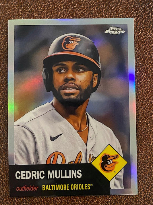 Cedric Mullins - 2022 Topps Chrome Platinum Anniversary - Refractor - Orioles