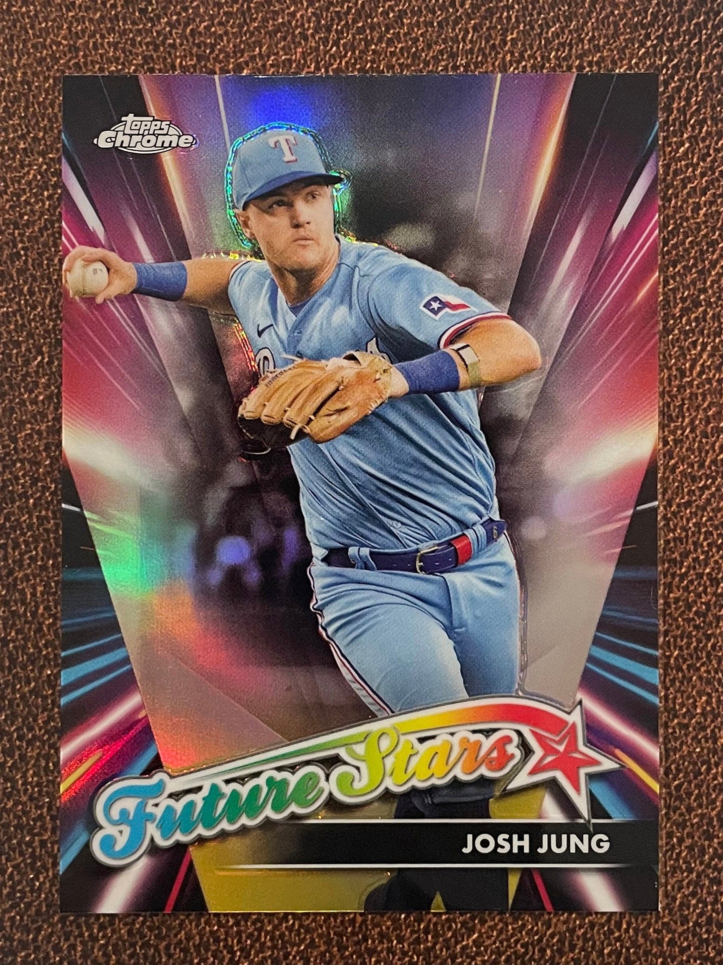 Josh Jung - 2024 Topps Chrome - Future Stars Insert - Rangers
