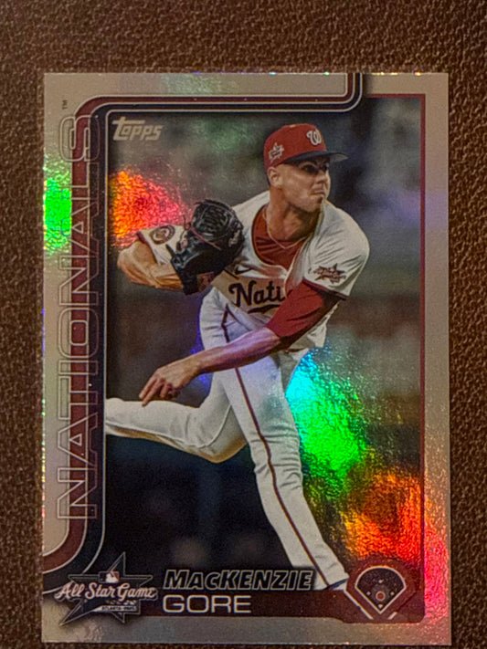 MacKenzie Gore - 2025 Topps Update - All Star Game Insert - Nationals