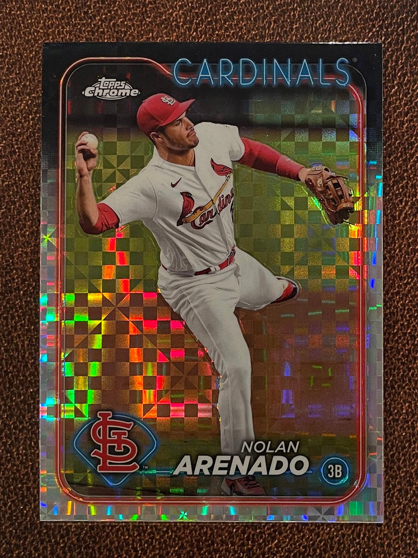 Nolan Arenado - 2024 Topps Chrome - XFractor - Cardinals