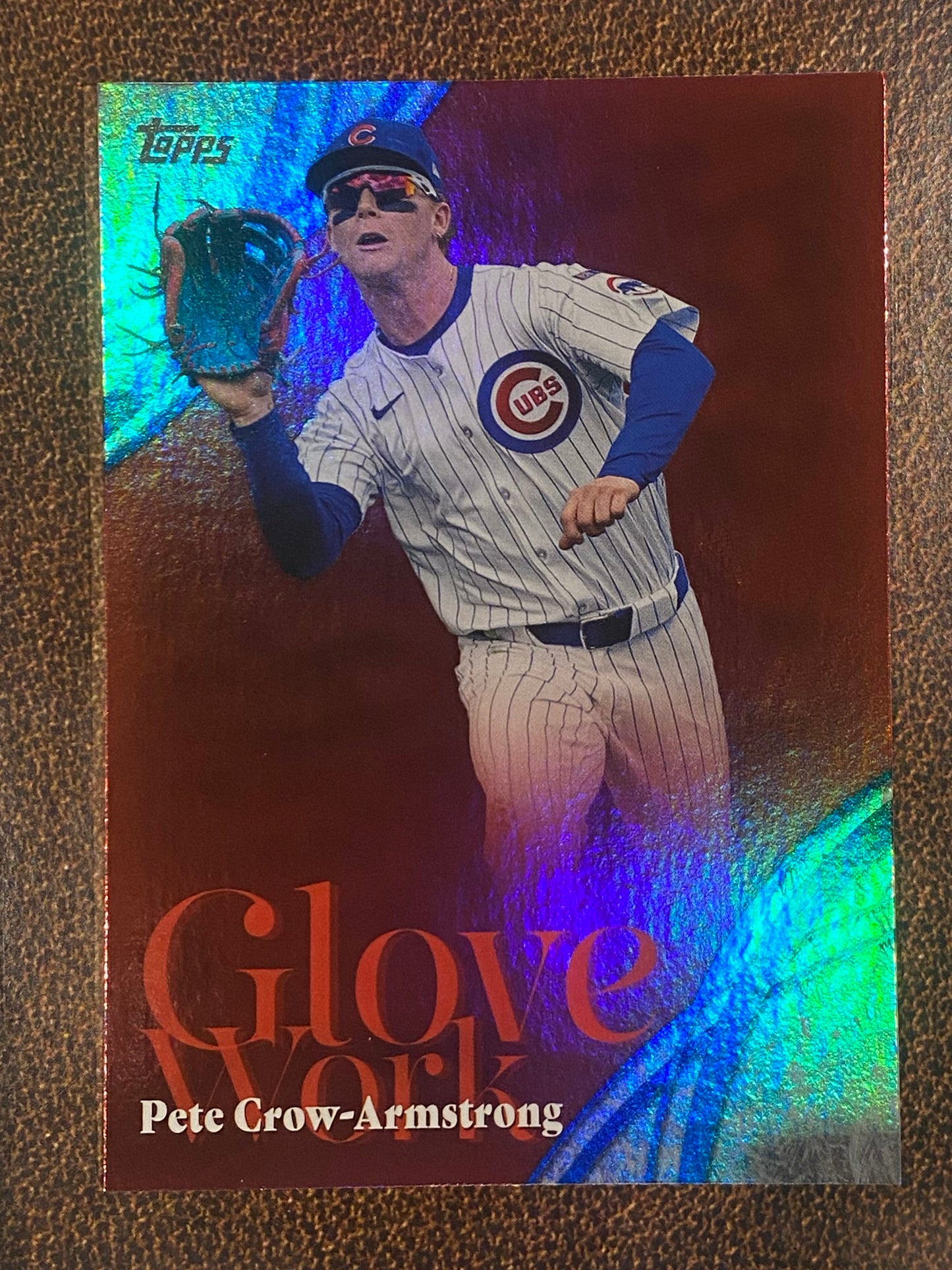 Pete Crow Armstrong - 2026 Topps Series 2 - Glove Work - Cubs
