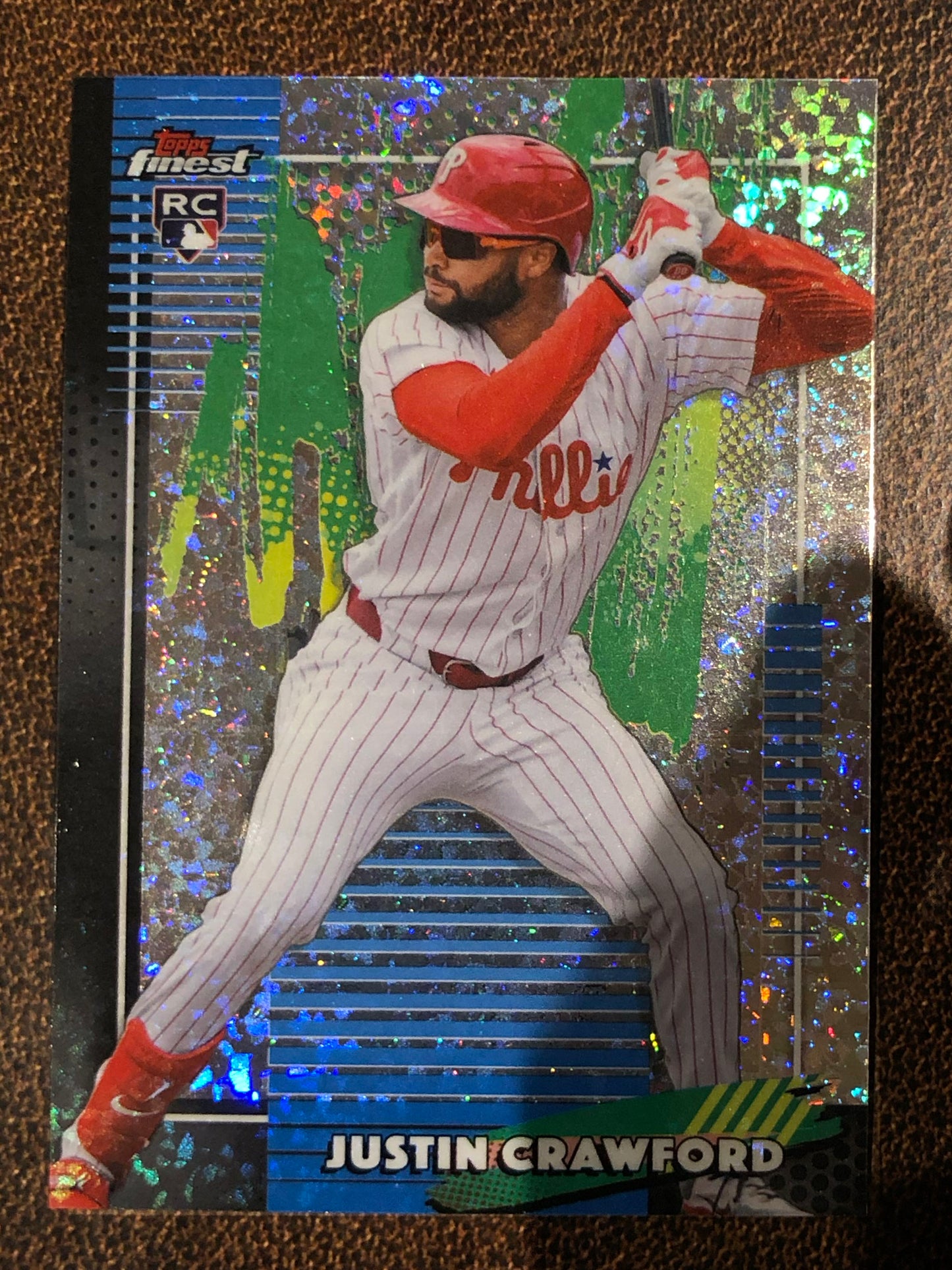 Justin Crawford - 2026 Topps Finest - Common Mini Diamond - Phillies