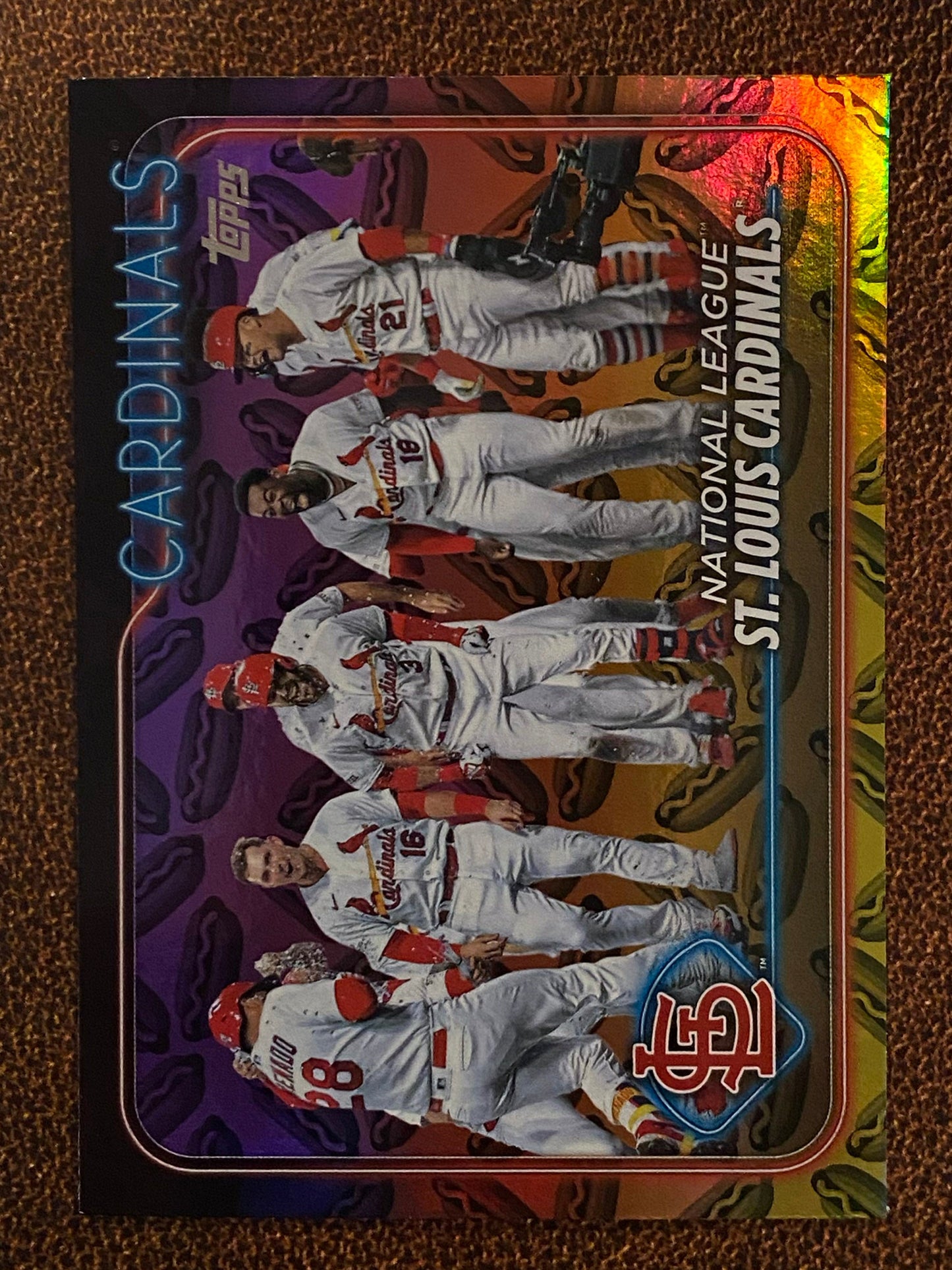 St. Louis Cardinals - 2024 Topps Series 2 - Hot Dog Parallel - Cardinals
