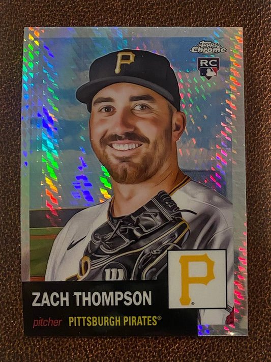 Zach Thompson - 2022 Topps Chrome Platinum Anniversary - Prism Refractor - Pirates